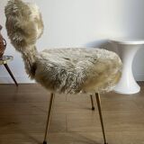 Pelfran chairperson in cream moumoute