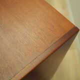 Commode en teck, design danois, années 1970, production : Danemark