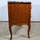 Sauteuse chest of drawers in solid mahogany, Louis XV style – Late 19th century