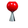 Space Age Table Lamp in Aluminum from Erco