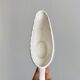 White asparagus slushy gravy boat.