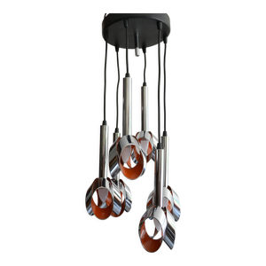 Lustre Raak cascade années 60/70