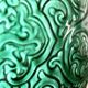 Mint green glazed ceramic lamp base