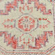 Tapis rouge & beige vintage coureur 82x269cm