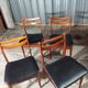 Scandinavian table and chairs set