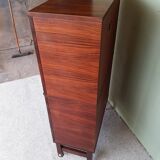 Storage cabinet in rosewood of rio by Andre Monpoix