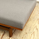 Mid Century Design Extendable Three-Seat Sofa or Daybed by Hans Bellmann for Wilkhahn