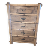 Commode bambou