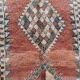 Boujad Moroccan rug pink and blue -124 x 248 cm