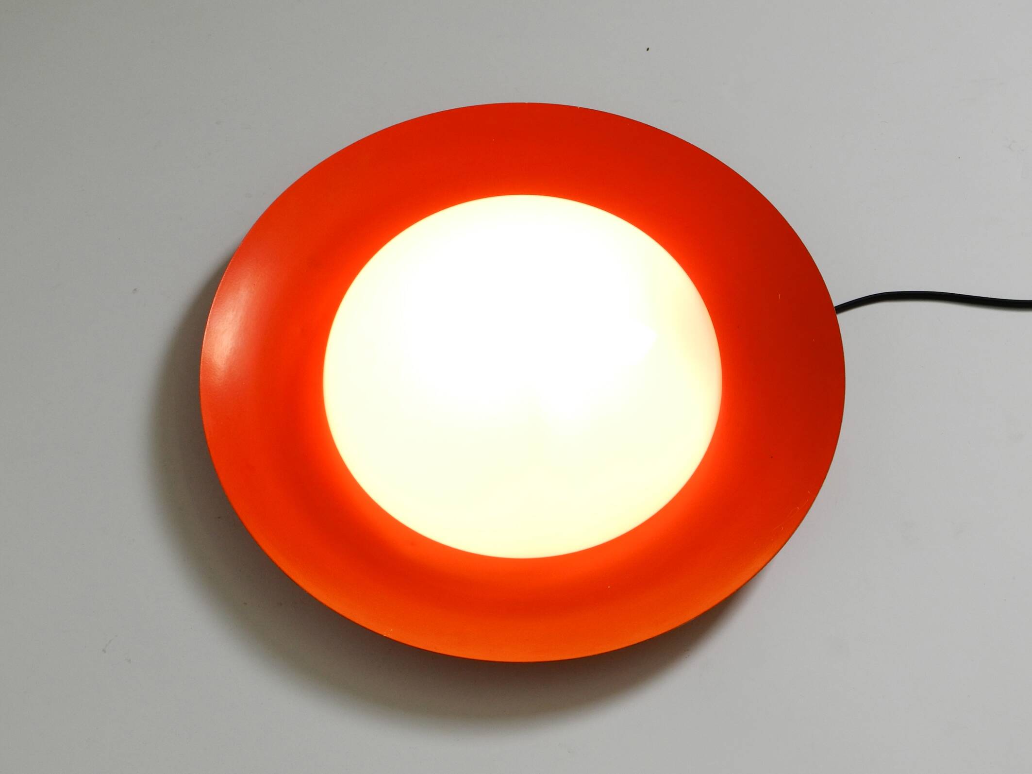 Applique, plafonnier en verre par Kaiser Leuchten, années 50