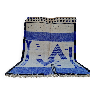 Traditional Moroccan wool rug 2.5 x 1.5 m