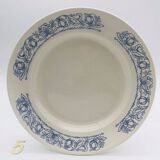 Series of 6 mismatched dinner plates.