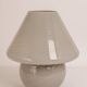 Lampe de table champignon en verre par Peill & Putzler, Allemagne, années 1970