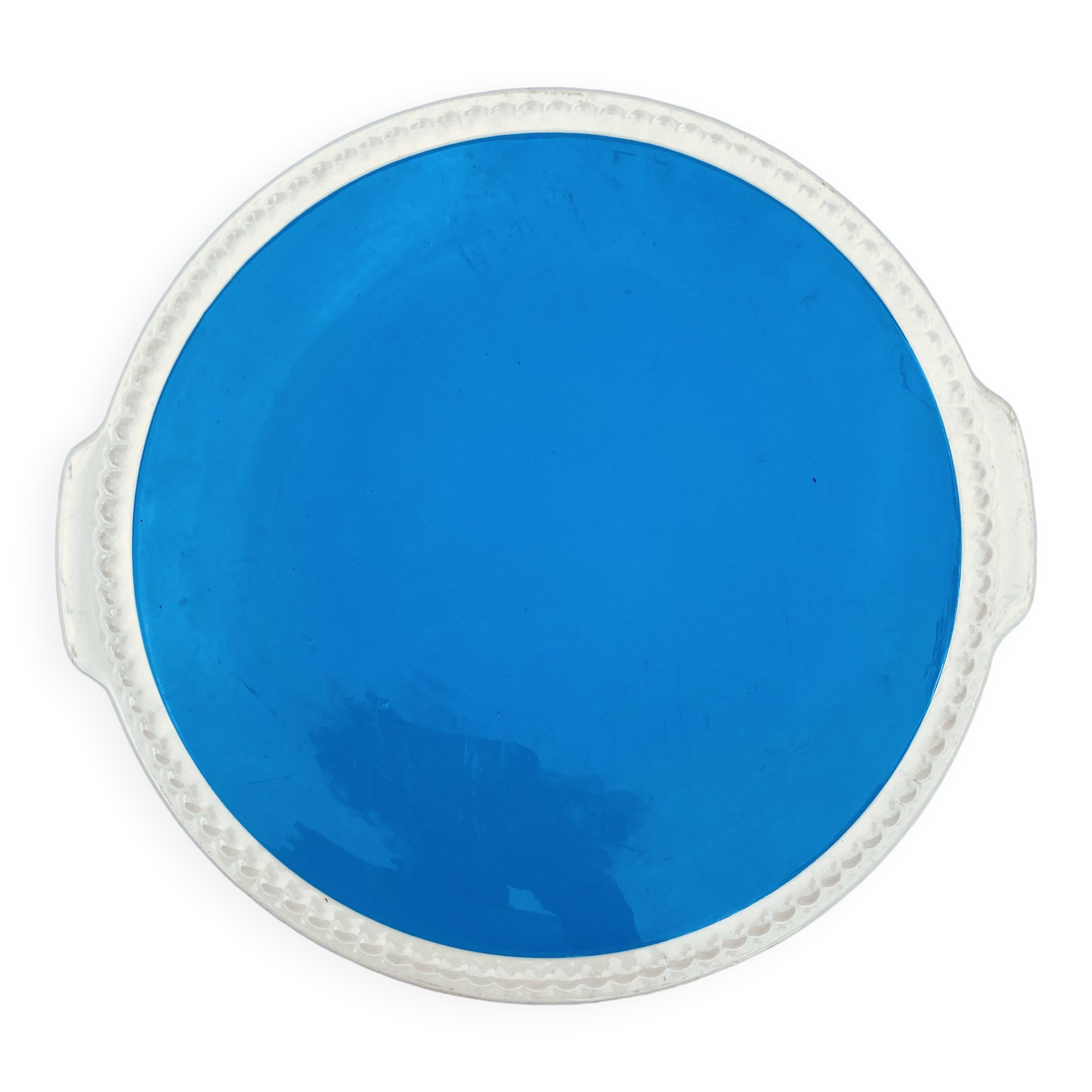 Villeroy & Boch two-tone pie or cake dish, Lido, 1950s