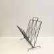 Foldable wire magazine holder