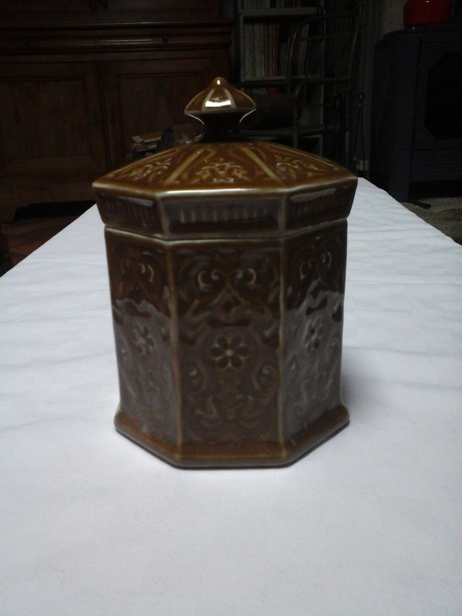 Old apothecary jar