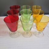 Stemmed glasses
