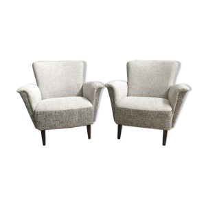 Paire de fauteuils en