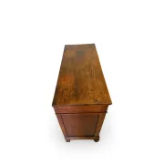 Antique Italian walnut chest of drawers dating to the late 19th centur