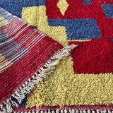 Handmade natural wool rug 250cm x 150cm