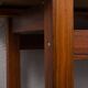 Scandinavian mid-century rosewood mirror with console, Denmark, 1960s