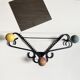 Vintage coat rack with mirror