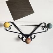 Vintage coat rack with mirror
