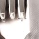Ercuis Uniplat, Valois, 38-piece cutlery set in silver-plated metal, excellent condition.