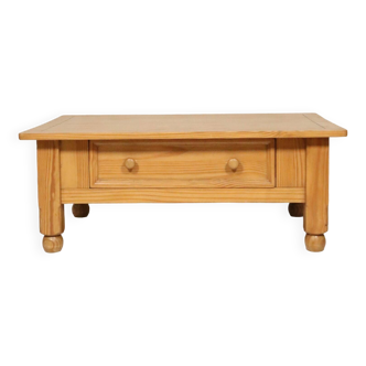 Table basse Style Ethnique Boho Table Vintage Couleur Claire Bois