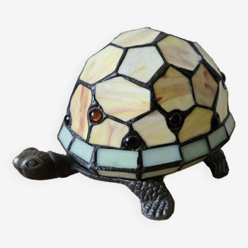 Lampe tortue style tiffany