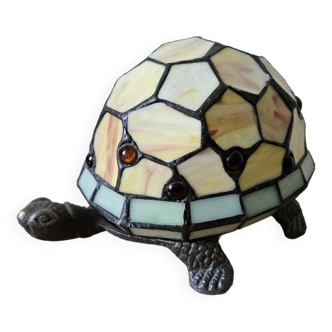 Tiffany style turtle lamp