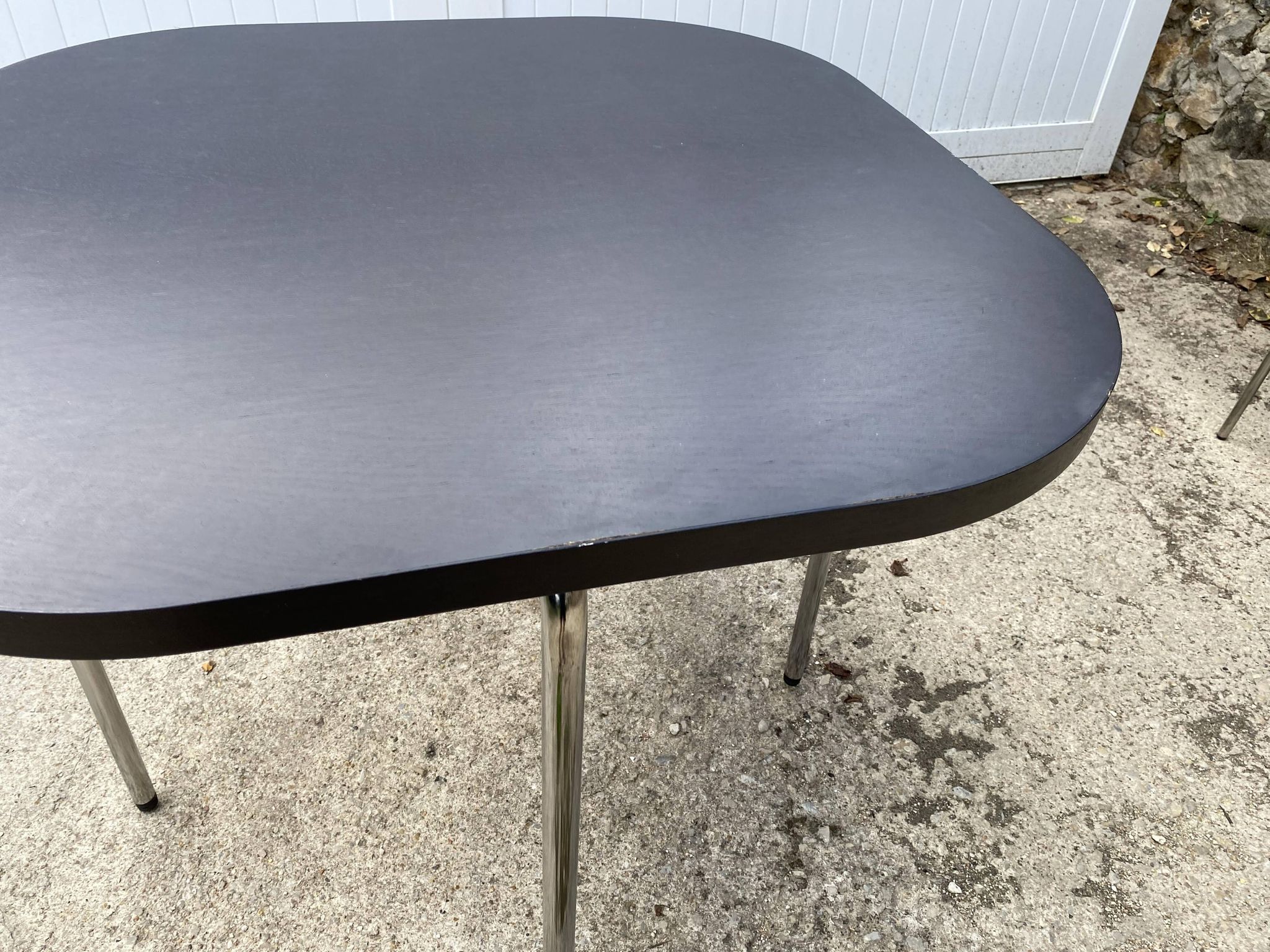 Fusion model table and 4 chairs set by Sandra Kragnert Swedish 90s