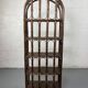 Rattan shelf