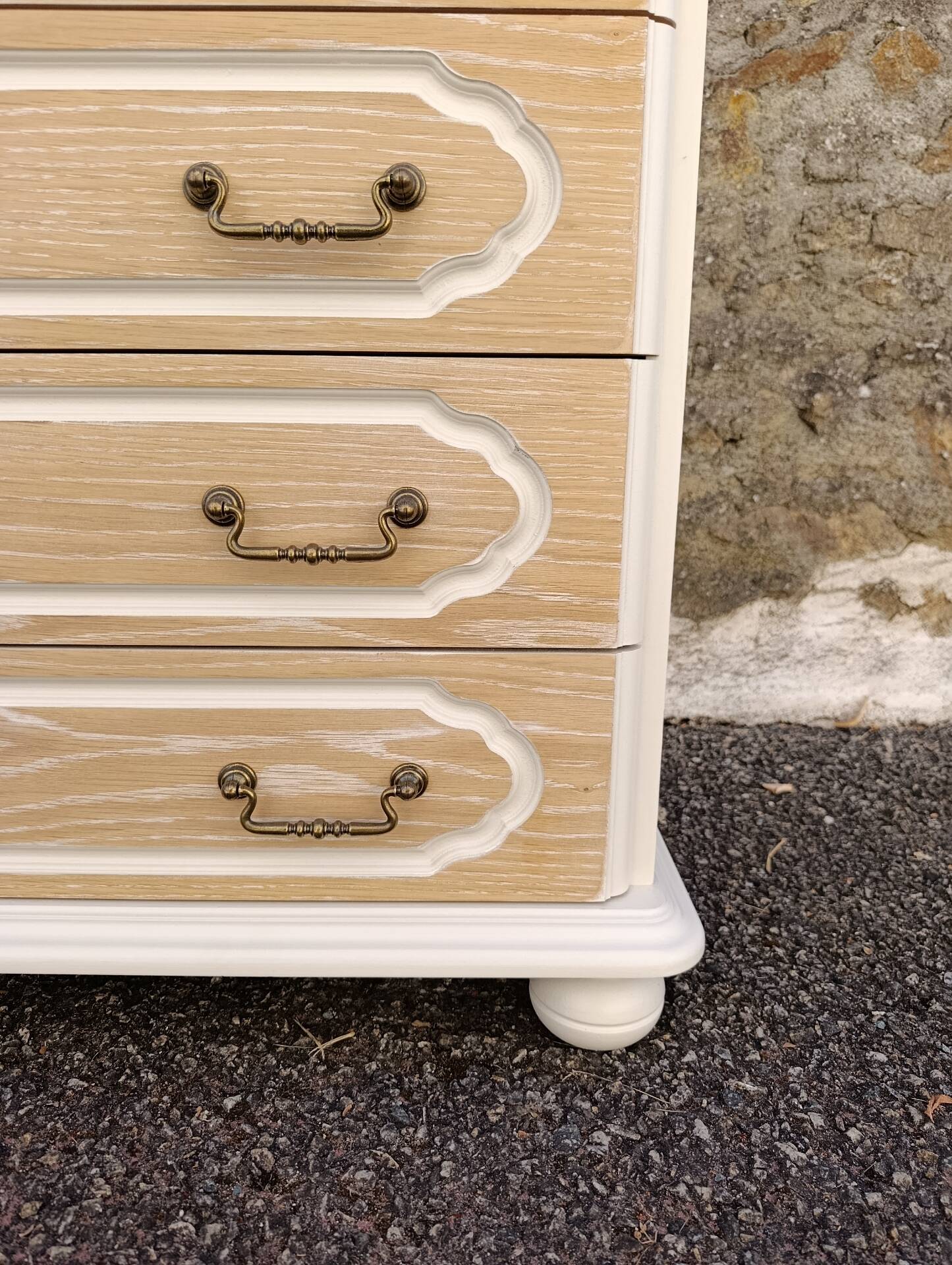 Commode cérusée