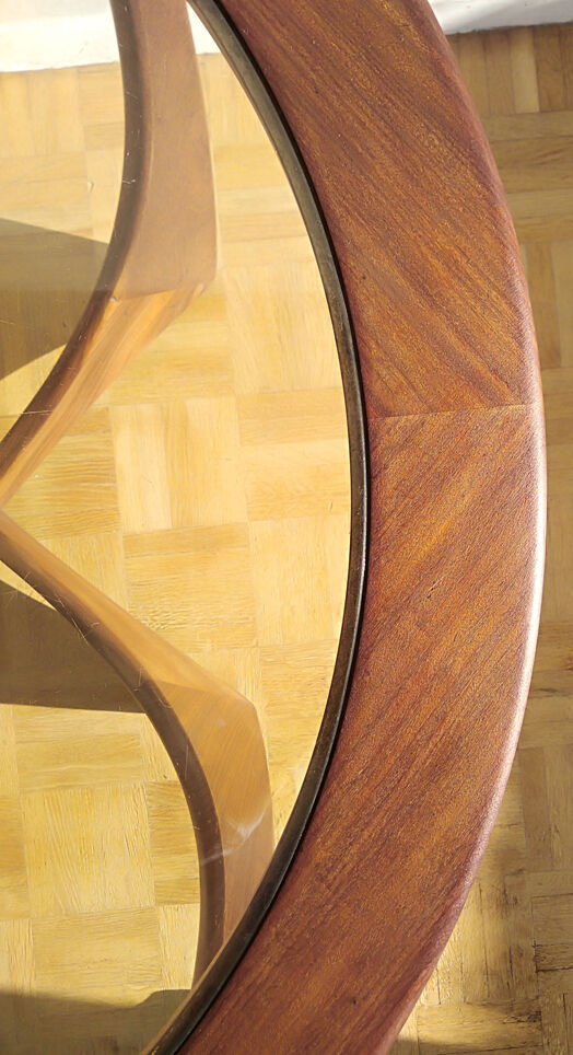 Astro round teak coffee table by Victor Wilkins for G Plan Edition - 1960