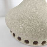 Vintage 1970s orange enamel lamp