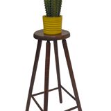 Vintage barstool, wood, 60s