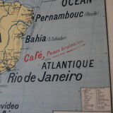 The geography map South America Armand Colin n°20