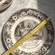 Set of 3 talking plates in Montereau earthenware "Louis Lebeuf Montereau"