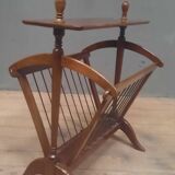 Mahogany review door