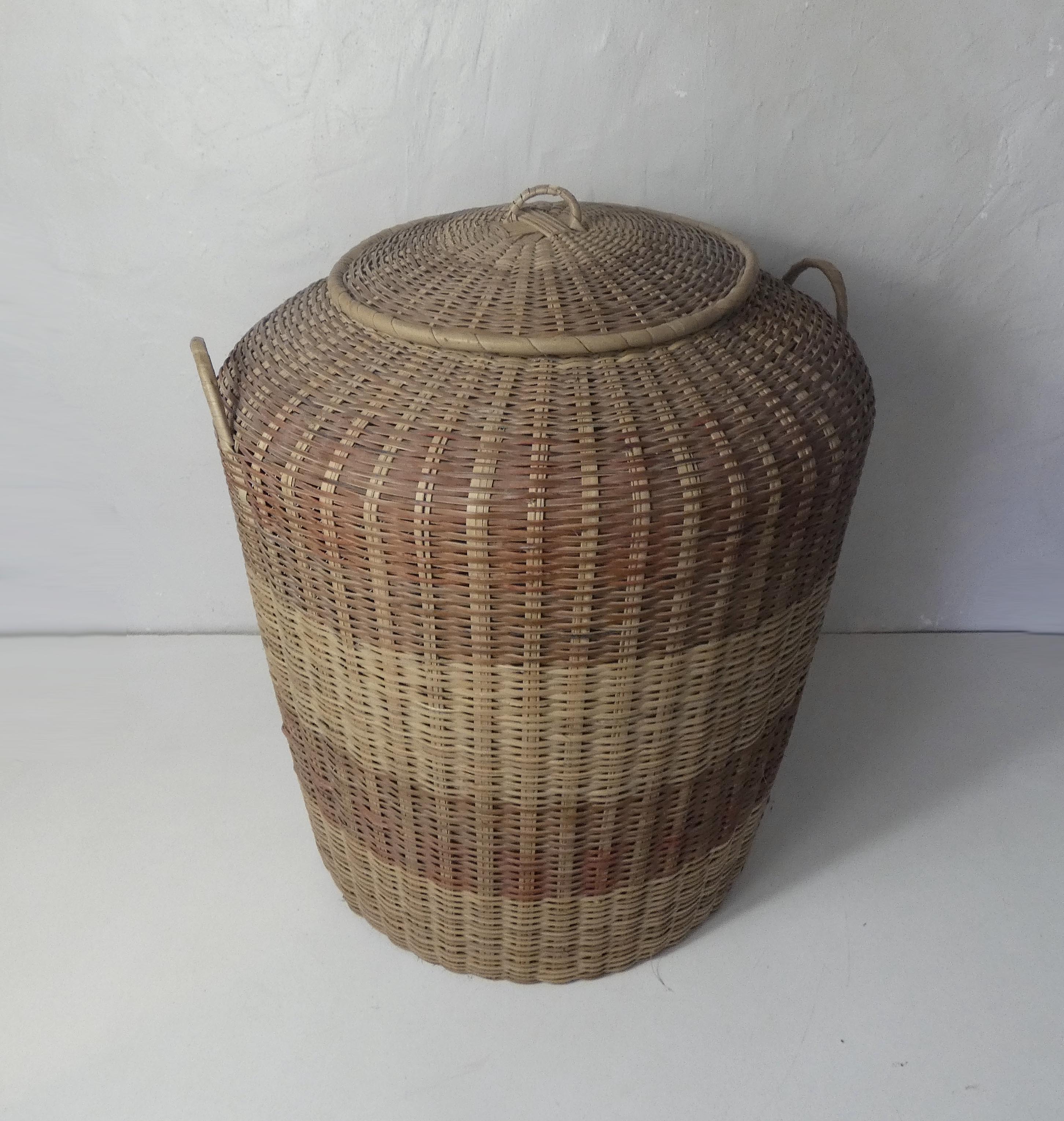 large XXL rattan pan