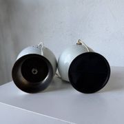 Paire de lampes « eyeball » années 80