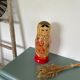 Russian Matriochka vintage doll stamped USSR
