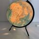 Globe vintage 1978 terrestre mappemonde Taride tripode - 28 cm