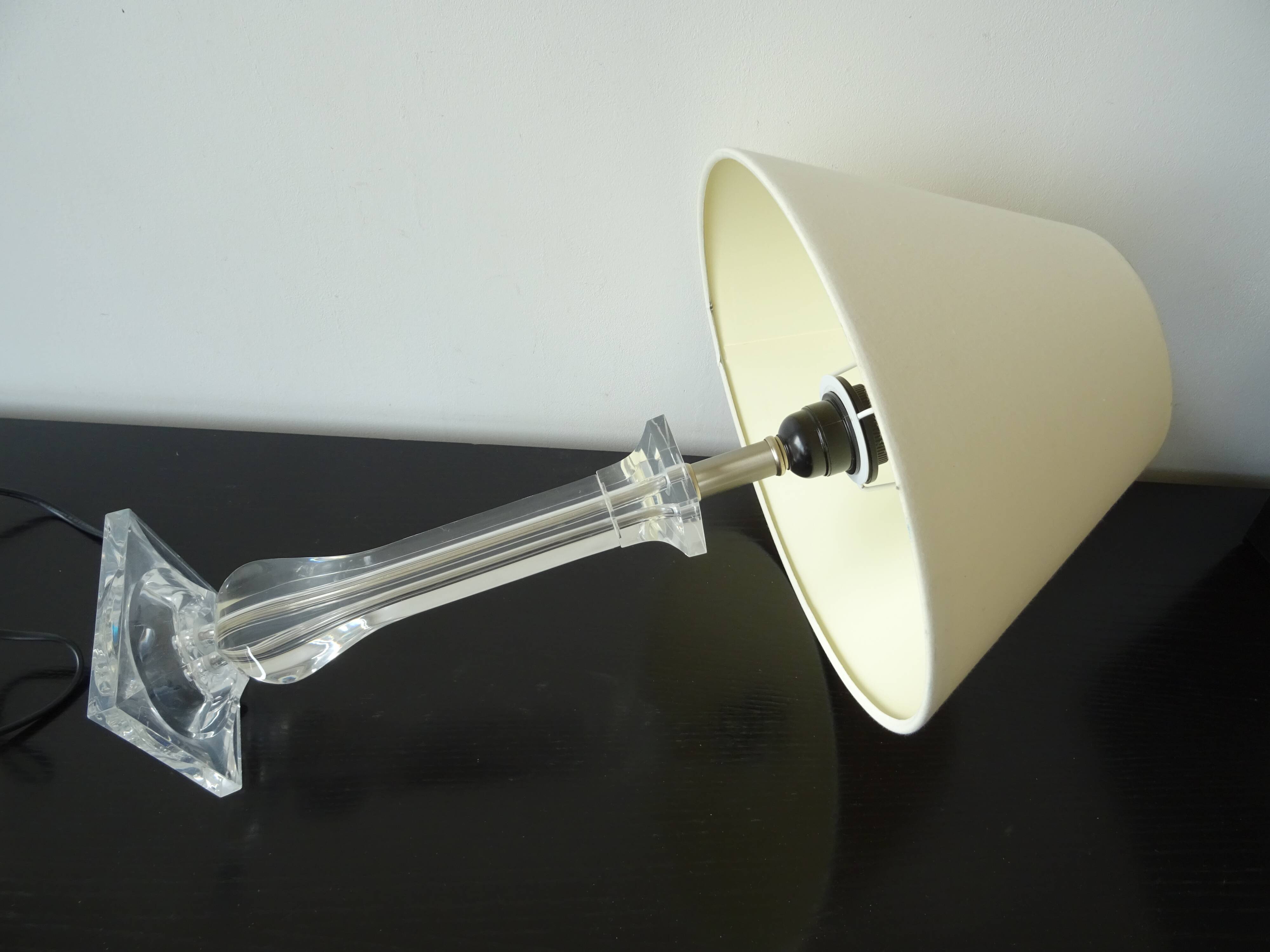 Plexiglas living room lamp