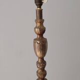 Large brass lamp base