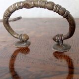 Vintage wood and metal chest