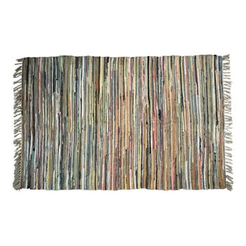 Cotton handwoven rag rug