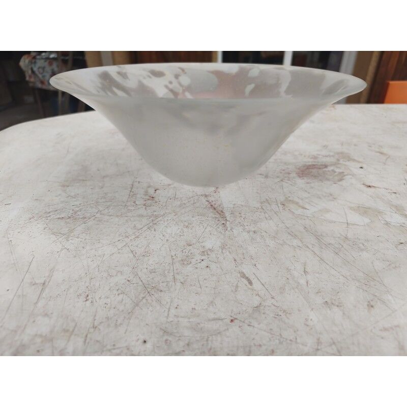 Opaline glass salad bowl