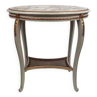 Louis XV style center table or pedestal table